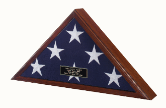 Best Seller Flag Display Case American Made, Large flag case