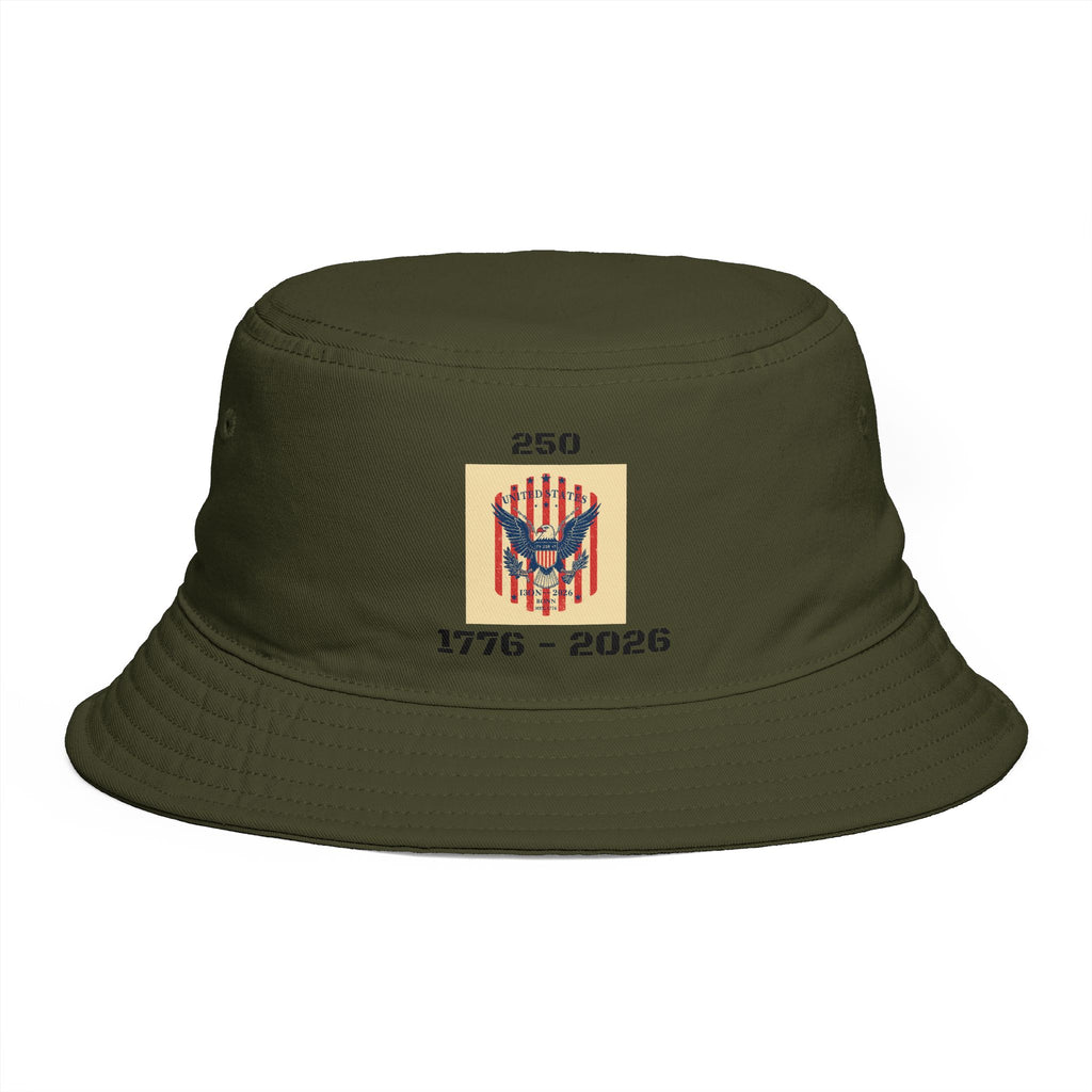 4th of July Patriotic Bucket Hat — Stay Safe from the Bright Rays