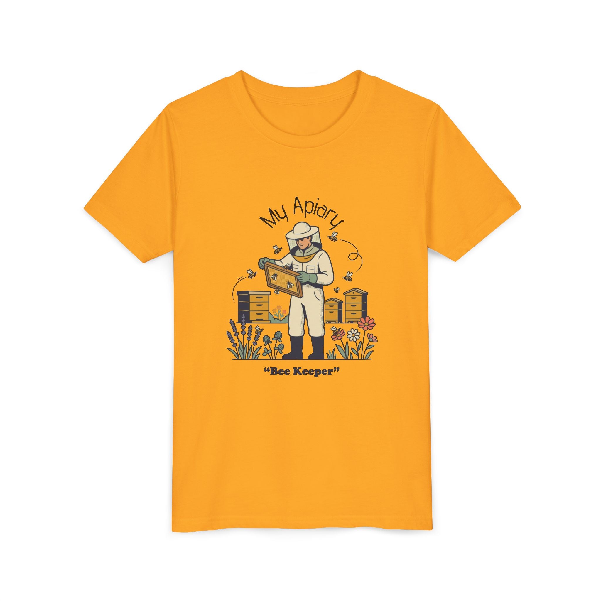 Youth Beekeeper T-Shirt — Future Little Beekeeper Pride Tee