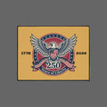 250 Years of Liberty Heavy Duty Floor Mat — Patriotic Eagle Doormat (1776–2026)