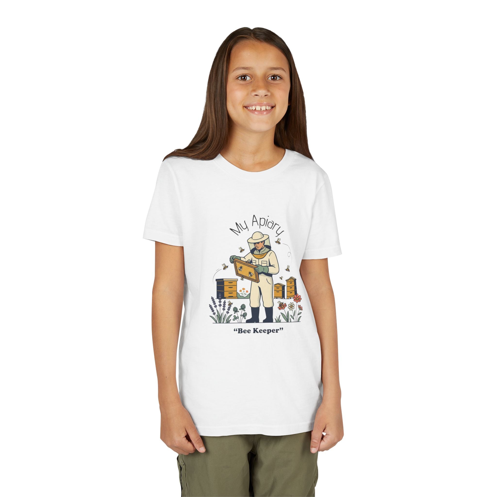 Youth Beekeeper T-Shirt — Future Little Beekeeper Pride Tee