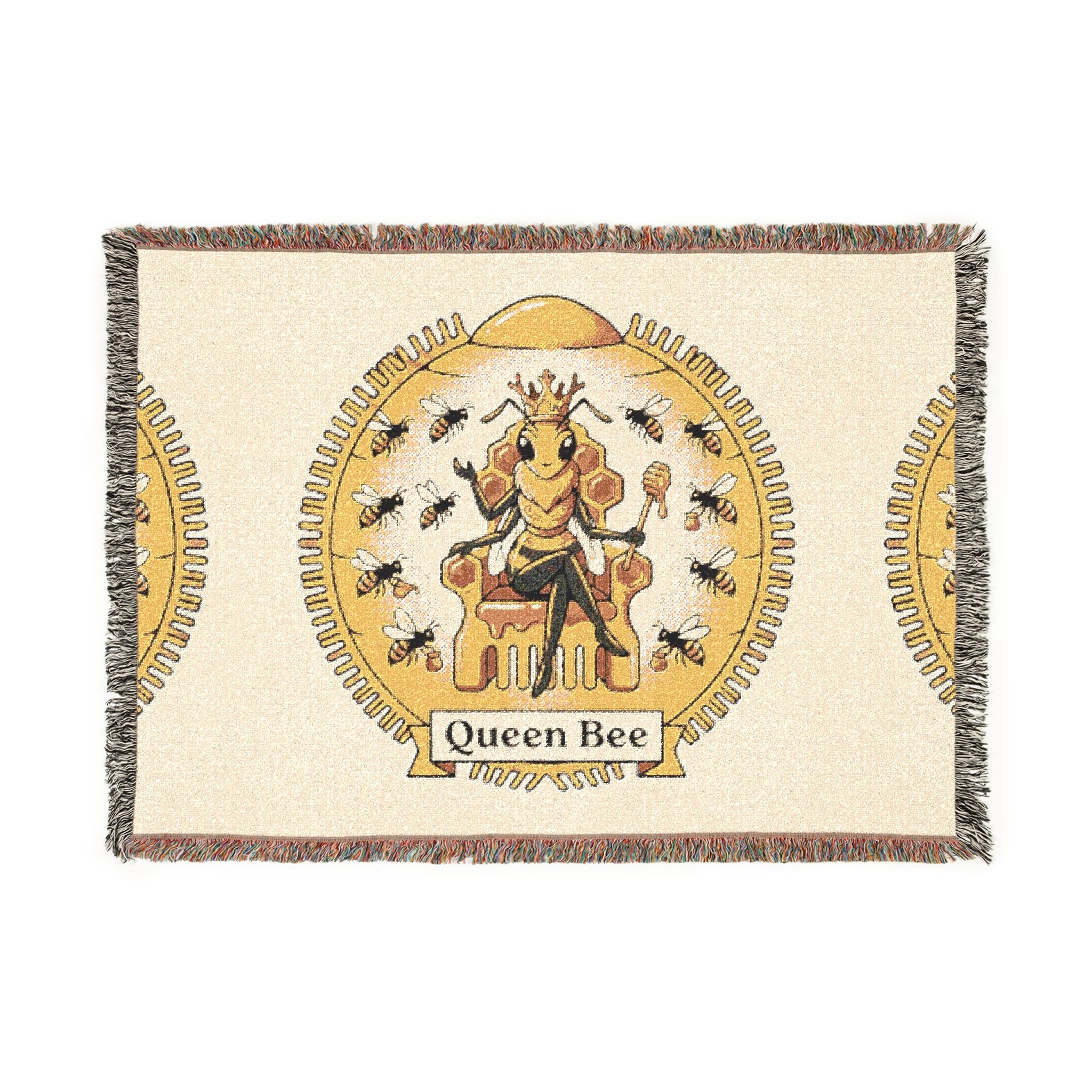 Woven Queen Bee Blanket