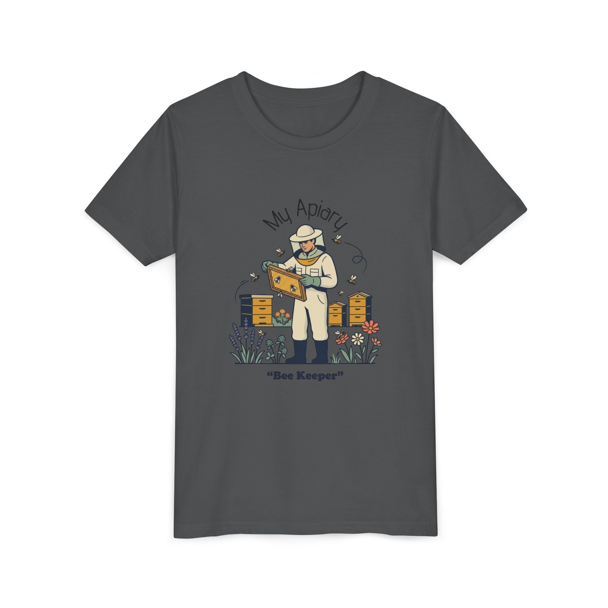 Youth Beekeeper T-Shirt — Future Little Beekeeper Pride Tee