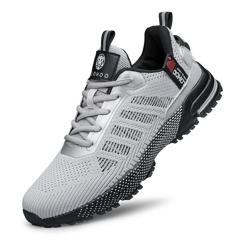 Breathable Mesh Athletic Sneakers for Men - Korean Style Casual Sports Shoes