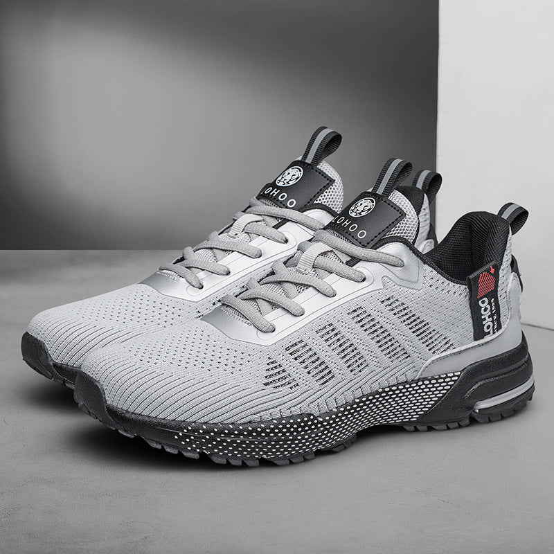Breathable Mesh Athletic Sneakers for Men - Korean Style Casual Sports Shoes