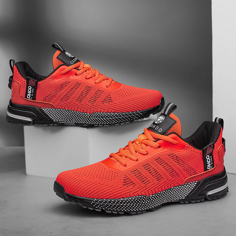 Breathable Mesh Athletic Sneakers for Men - Korean Style Casual Sports Shoes
